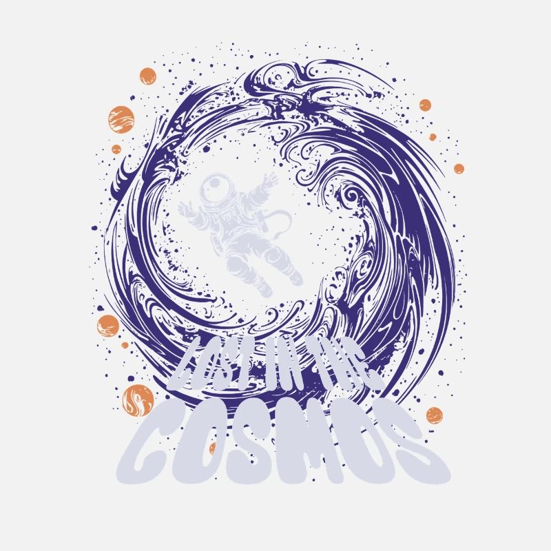 Perdu dans le cosmos - Astronaute - Espace