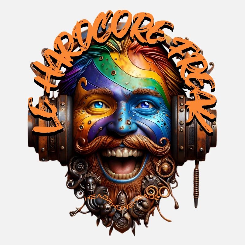 LE HARDCORE FREAK - Cool Dude with Headphones!