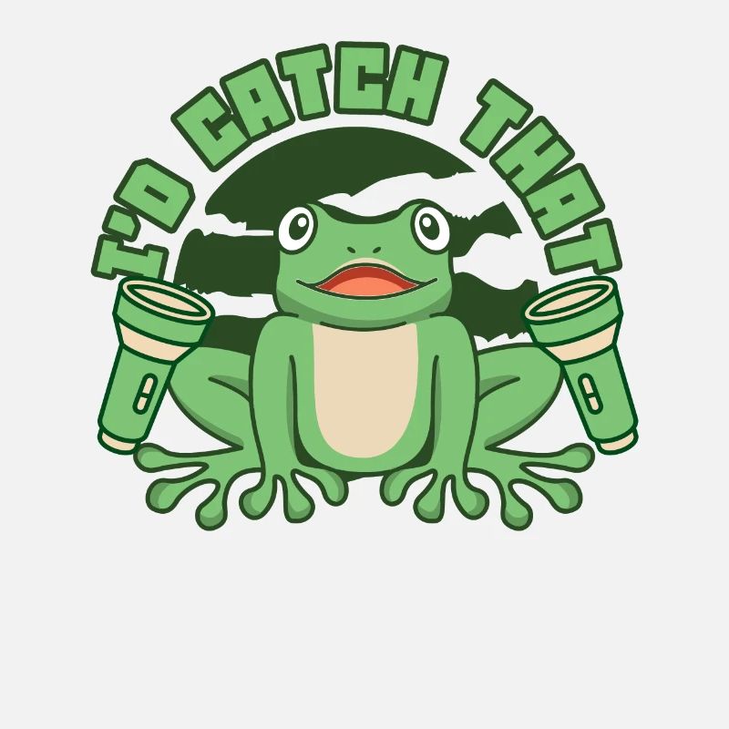 I'd Catch That Tree Frog Toad Tadpole Frog