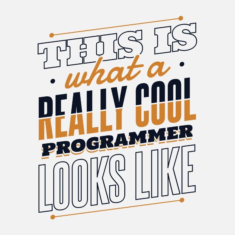 What A Really Cool Programmer Looks Like Coder