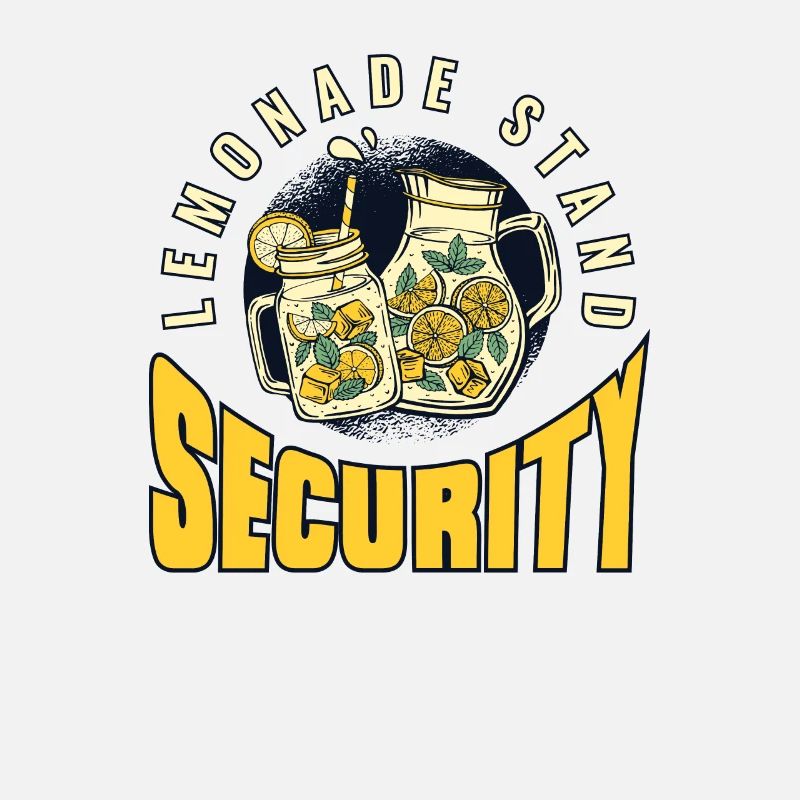 Lemonade Stand Security Limonade Liebhaber