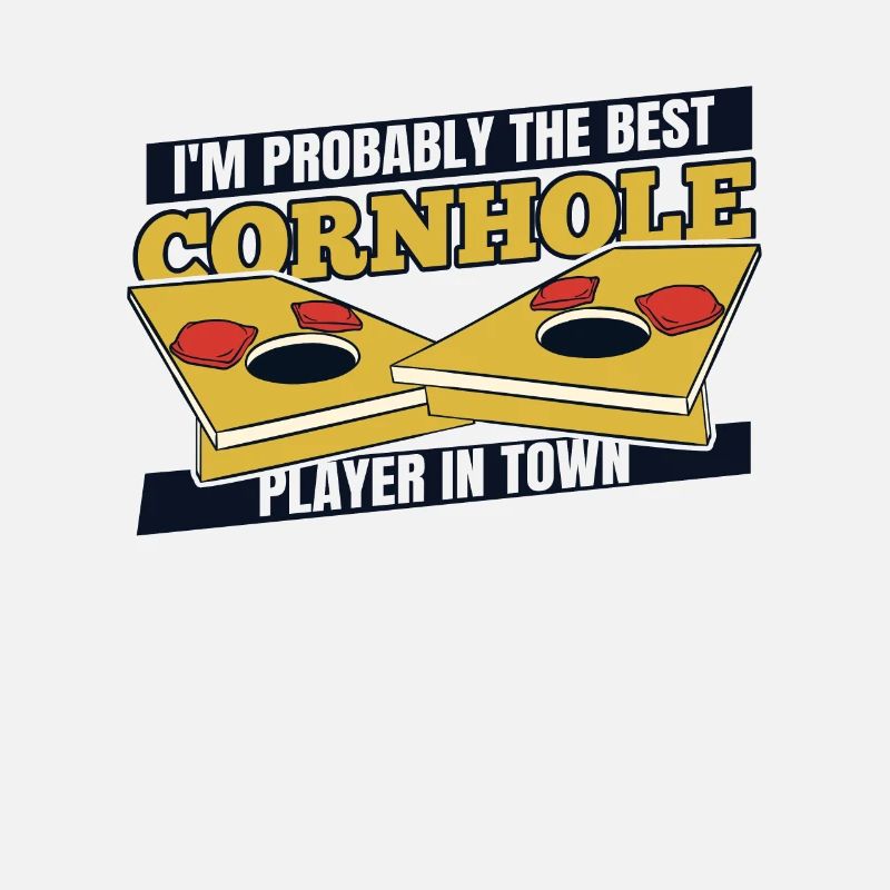 Bester Cornhole Player In Town Sitzsack Spielbretter