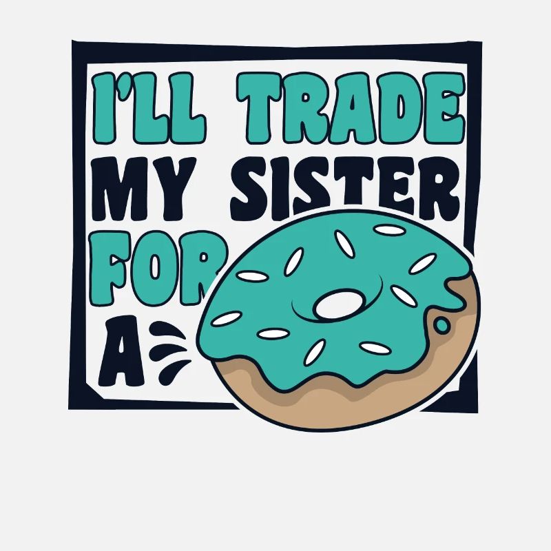Ich tausche meine Schwester gegen einen Donut-Donut-Maker ein