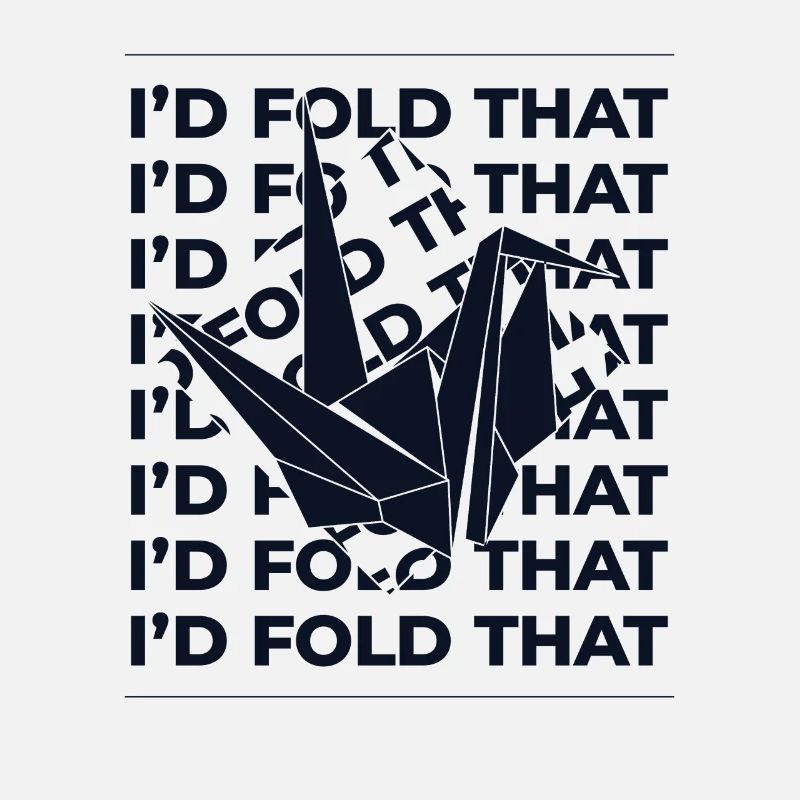 I'd Fold That Owl Paper Crane Folding Master