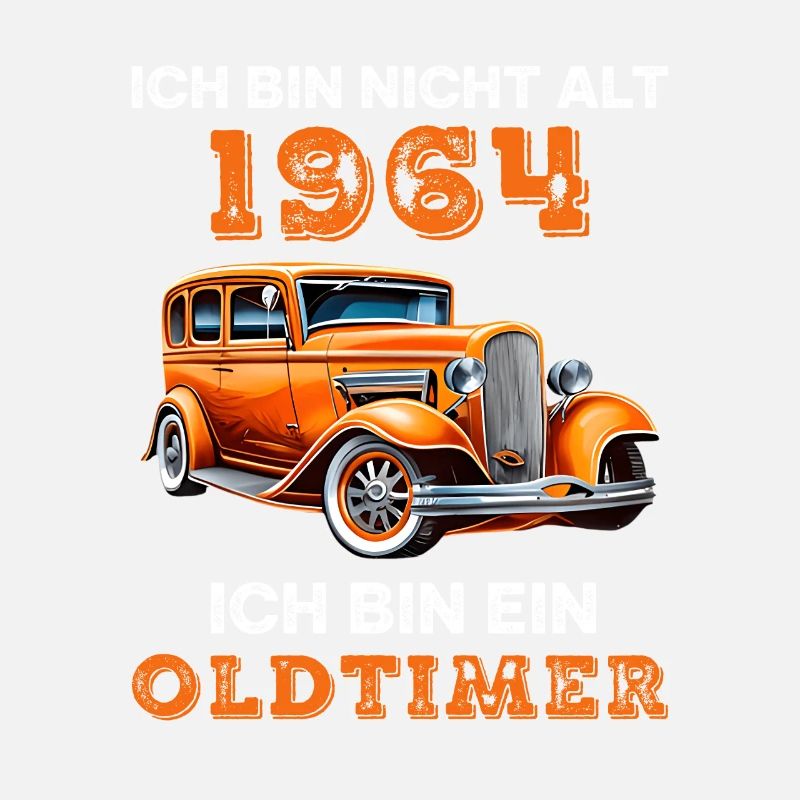 1964 Geburtstag Oldtimer Auto Spruch