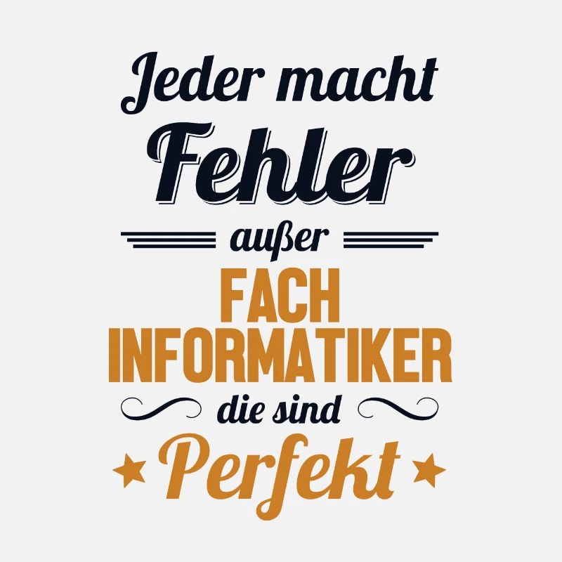 Fachinformatiker sind Perfekt Fachinformatiker