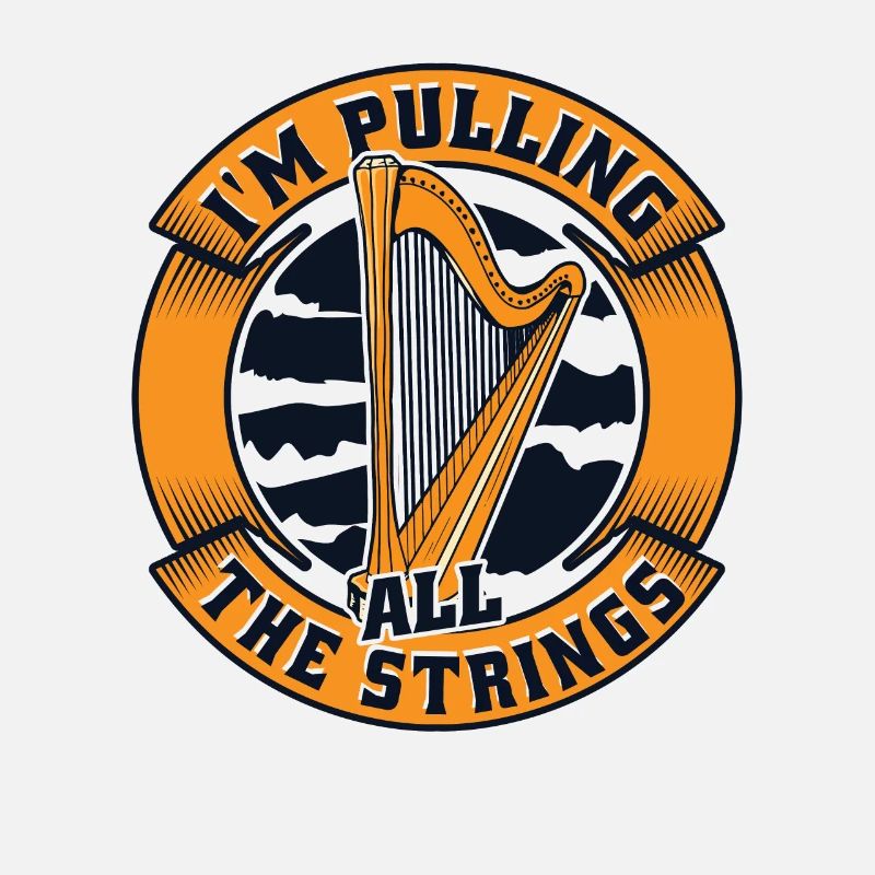 I'm Pulling All The Strings Harp Concert Harp