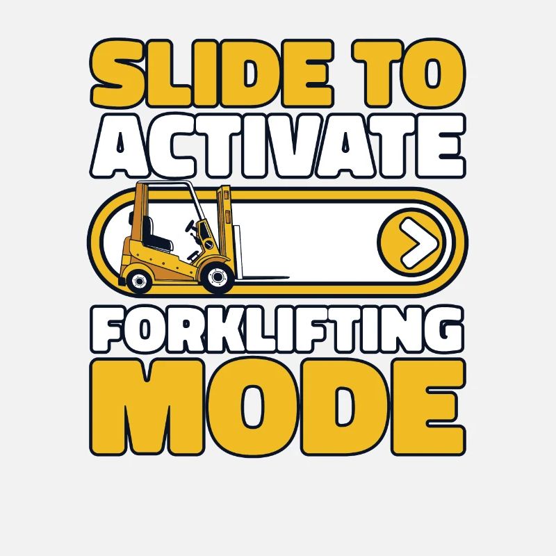 Slide To Activate Forklifting Mode Gabelstapler