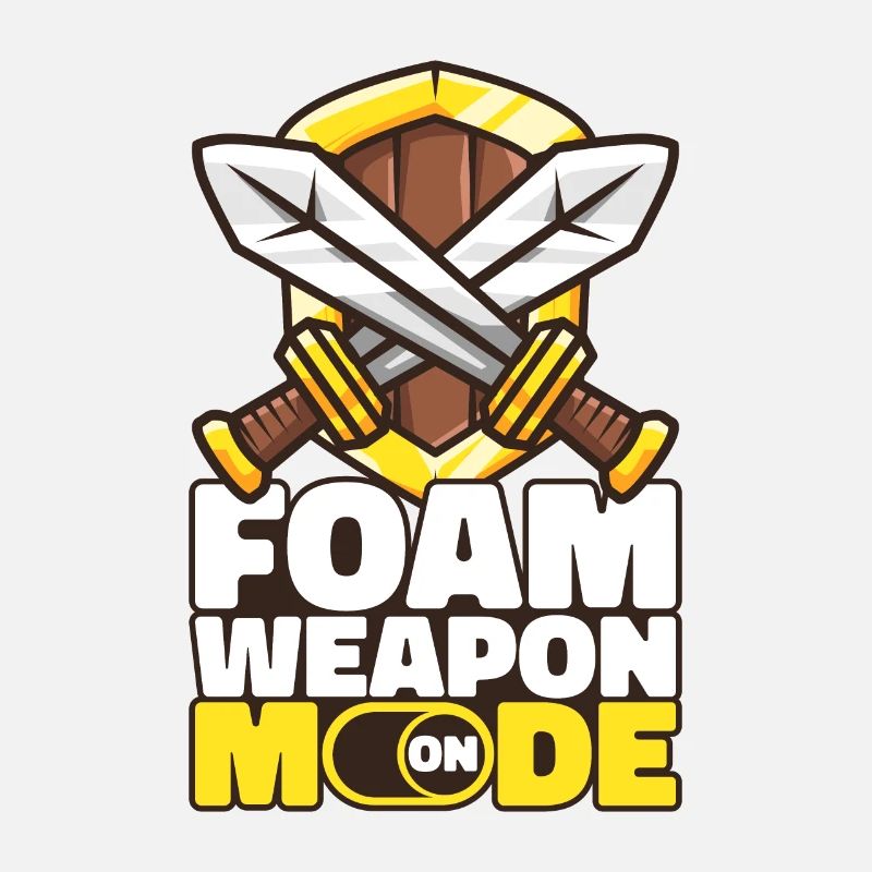 Foam Weapon Mode On LARPing Armor Weapons