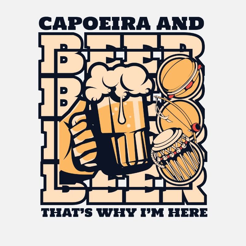 Capoeira Et Bière C’est Pour Ça Que Je Suis Ici Ginga Dance