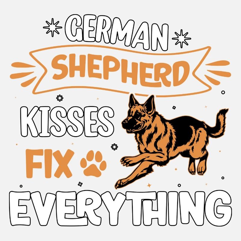 German Shepherd Kisses fix everything