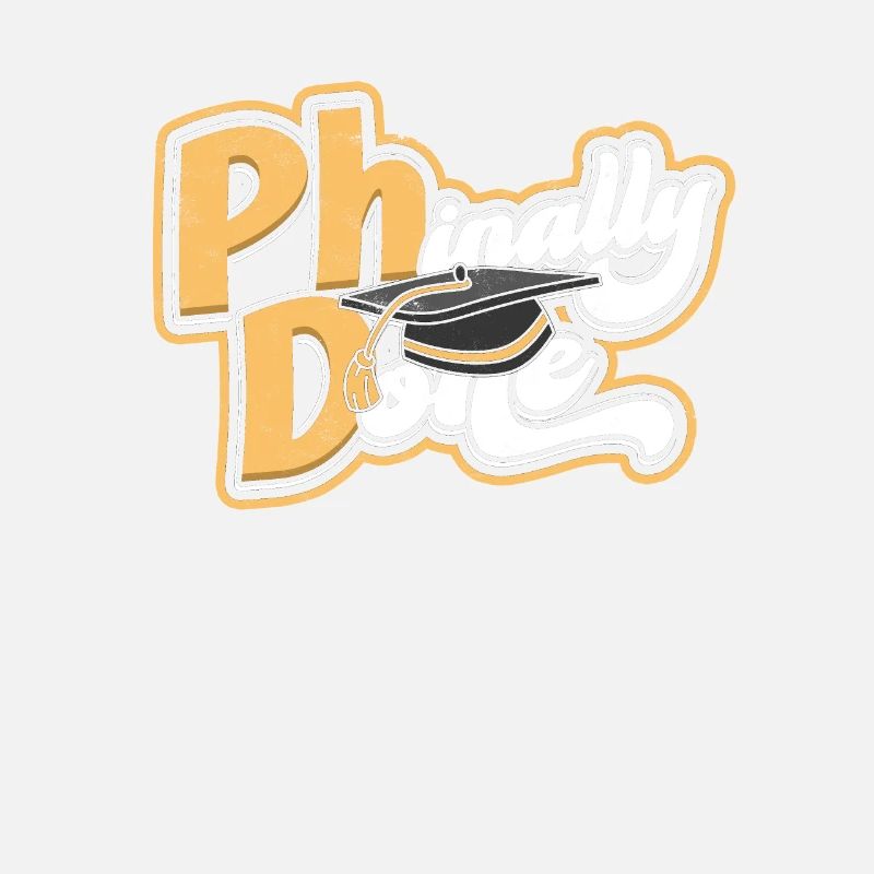 Phinal erledigte Doktorand Philosophie Student PhD