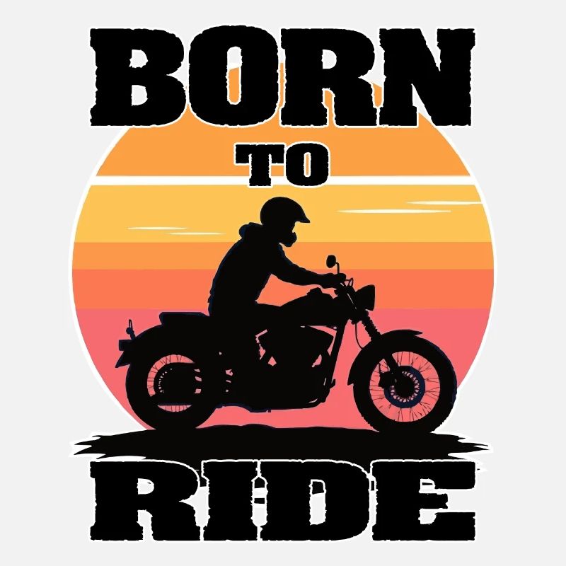 Motorcycle. Bikers born to ride.