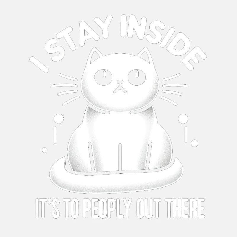 Indoor Cat - Whimsical Design