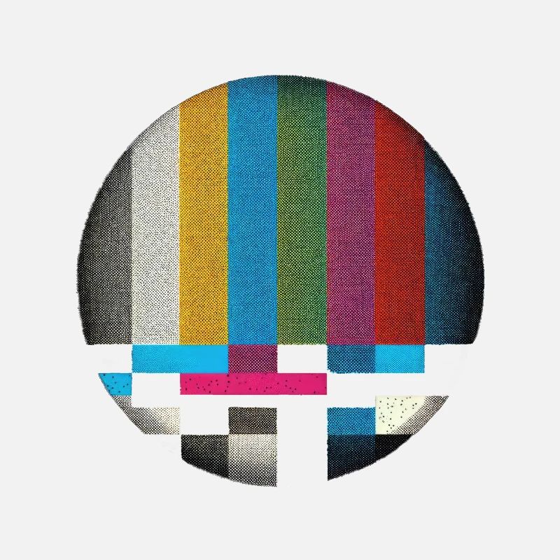 Retro-Bildschirm-Vibes