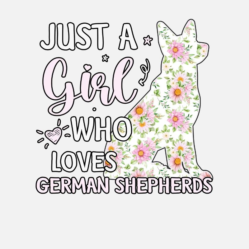 Nur ein Junge, der Deutsche Schäferhunde liebt