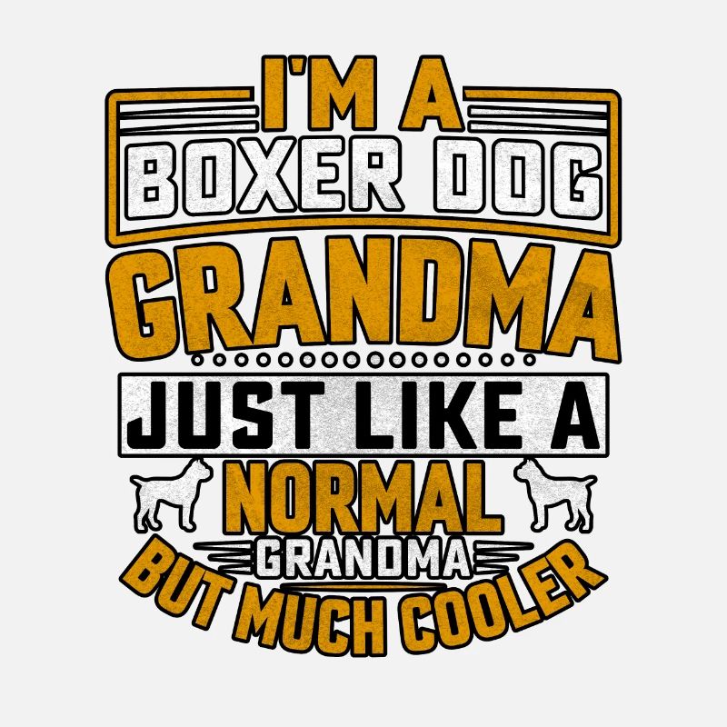 Boxer Dog Grand-mère