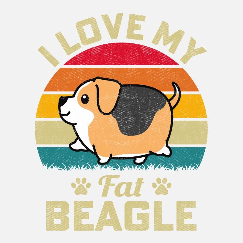 J’aime mon gros Beagle