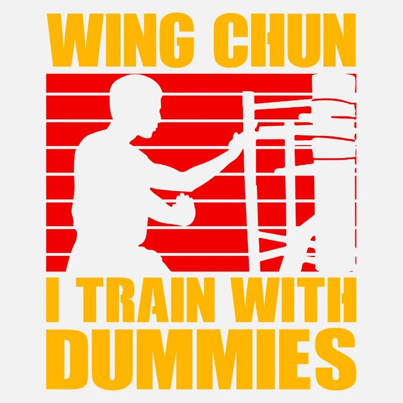 Wing Chun Ich trainiere mit Dummies