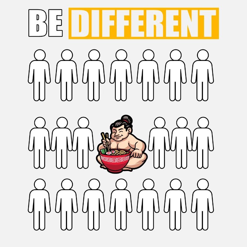 Sumo être différent