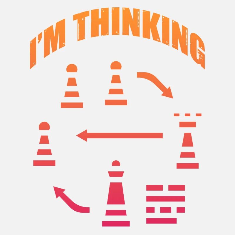 Chess Humor – I'm Thinking