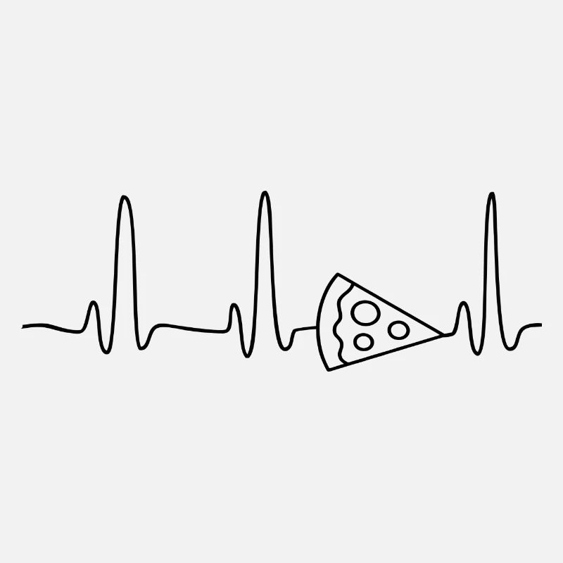 ECG HERZINIE PIZZA black