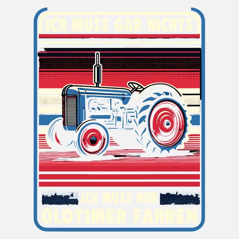 Traktor Oldtimer Landwirtschaft Geschenk Bauer