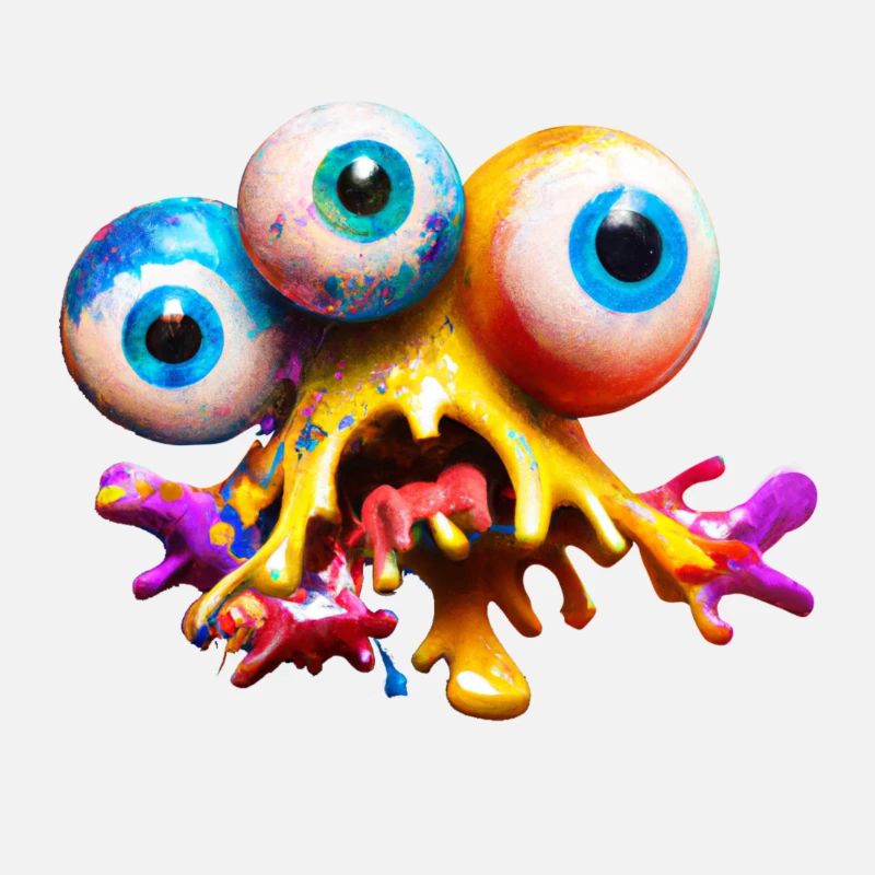 Cute alien monster