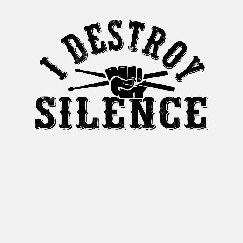 Ich zerstöre das Silence Drummer Batteriegeschenk