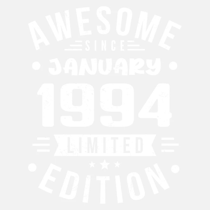 Janvier 1994 - Anniversaire Janvier 1994 I Janvier 1994