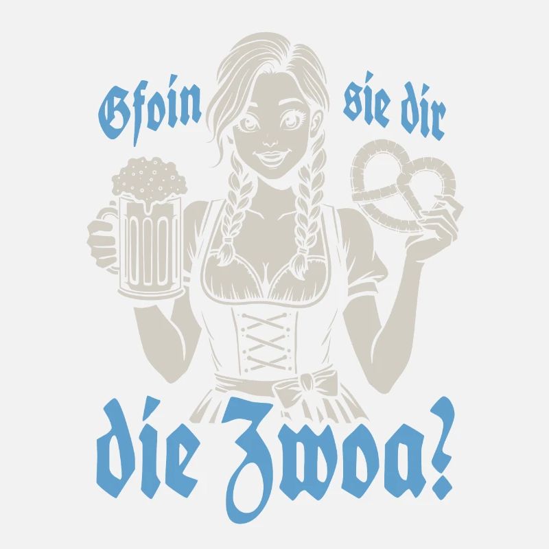 Gefallen sie dir, die Zwei? Dirndl Bier & Bretzen