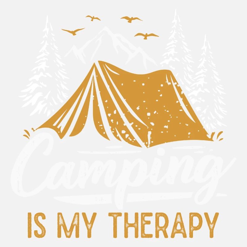 Camping Therapy Camping Mountains Hiking Camper