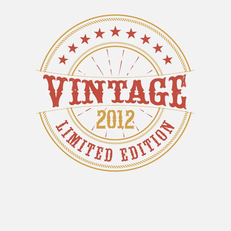 Vintage 2012 Vintage Jubiläum Geschenkidee 2012