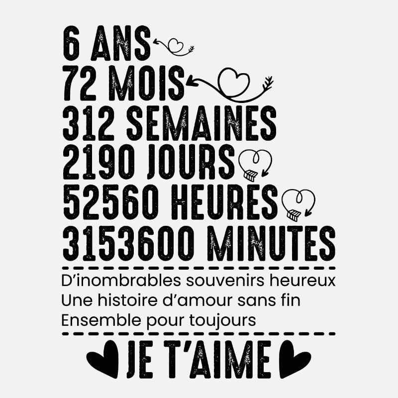 Cadeau Pour 6 Ans De Mariage
