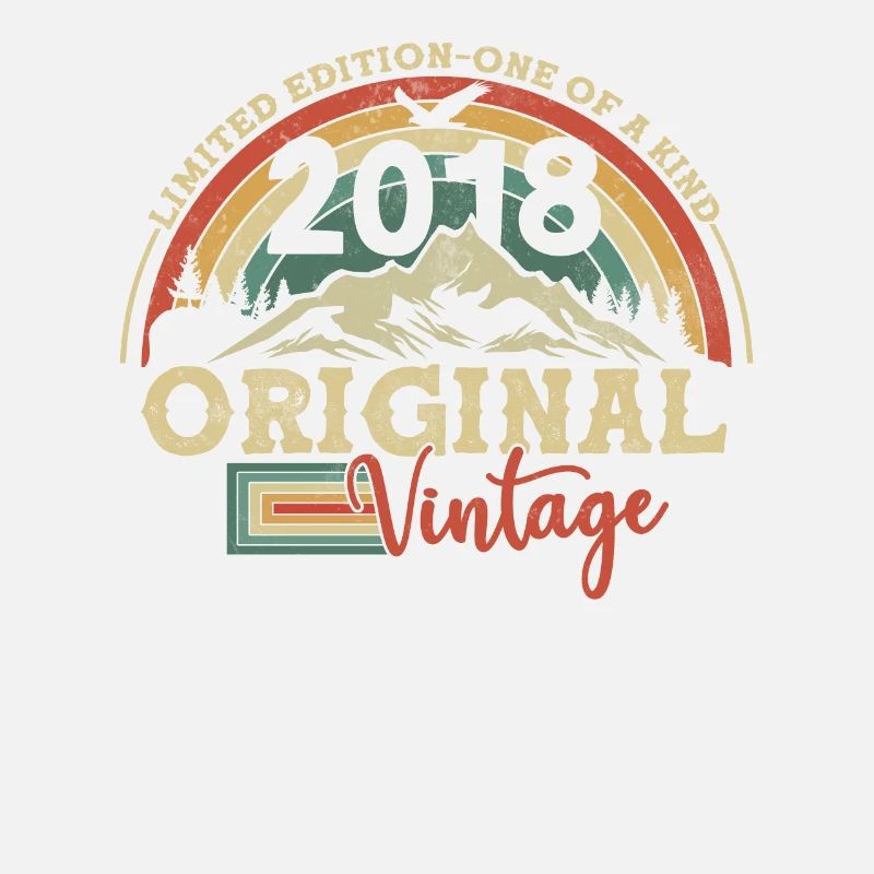 Birthday Gift Vintage 2018, 5 years