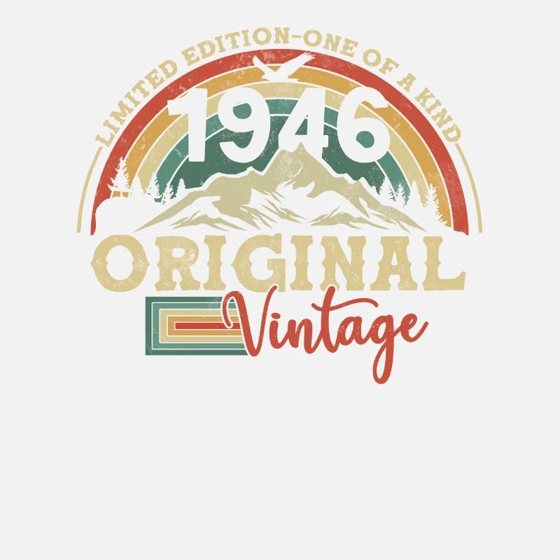 Original Vintage 1946 77/78 Ans
