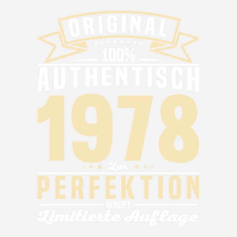 Authentisches 1978 Vintage Geschenk