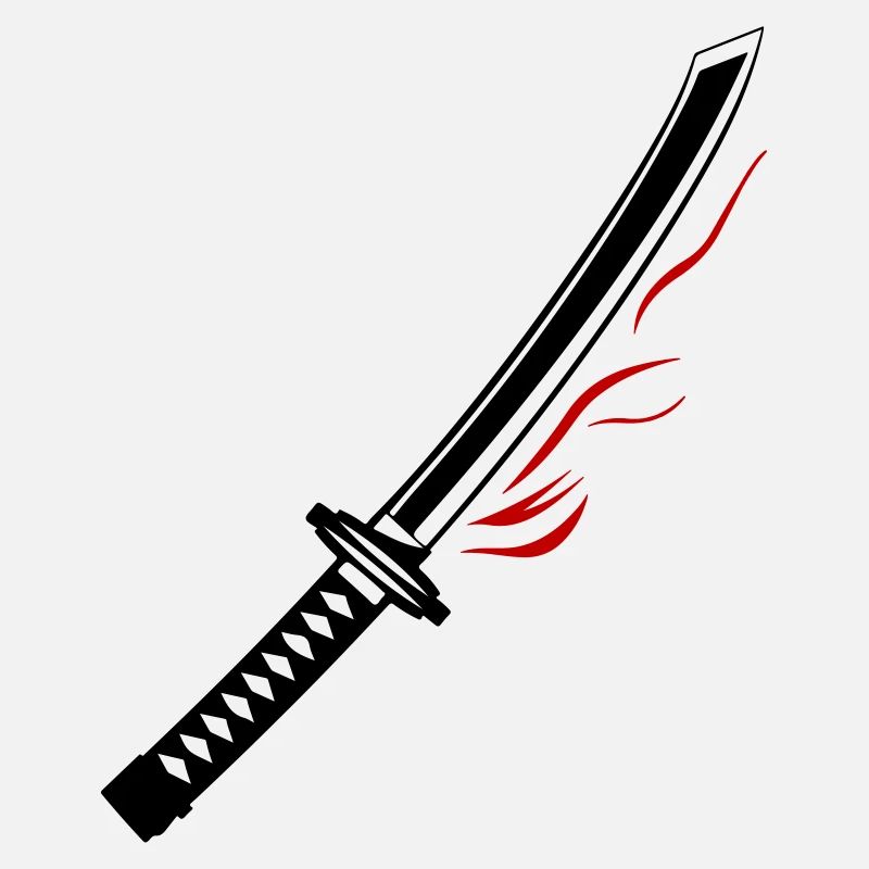 Icône d’épée de samouraï