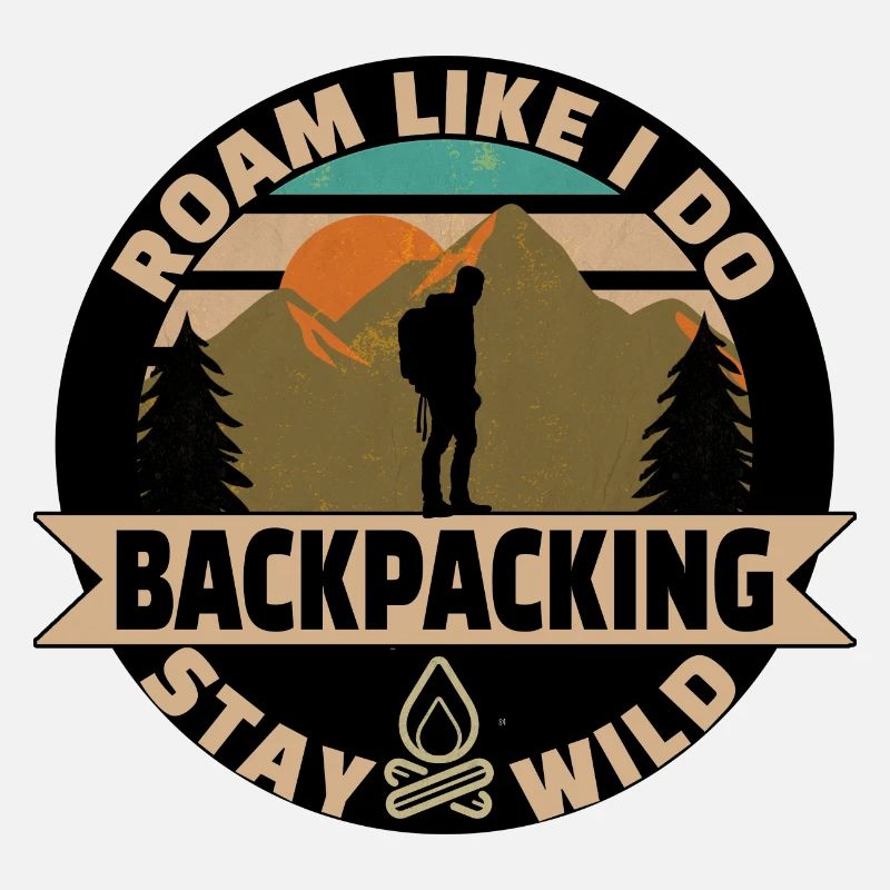 Backpacker entwerfen Backpacking