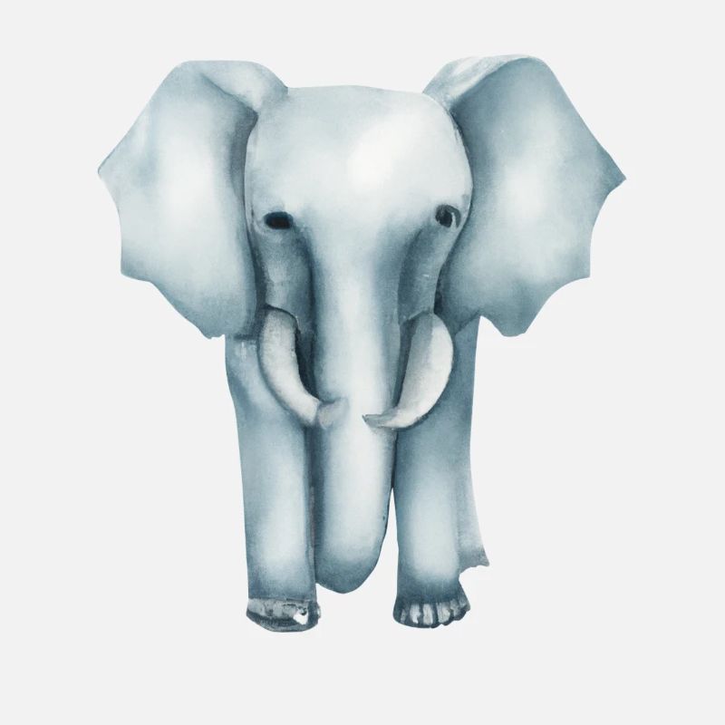 Éléphant mignon