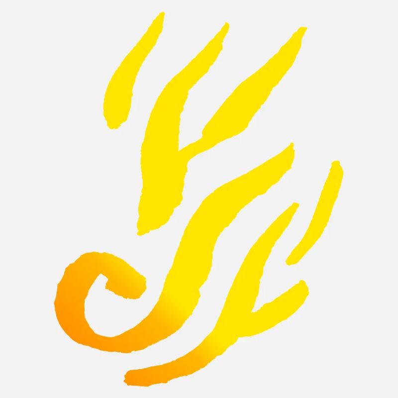 Feuer Ornament - Minimal / Element Symbol