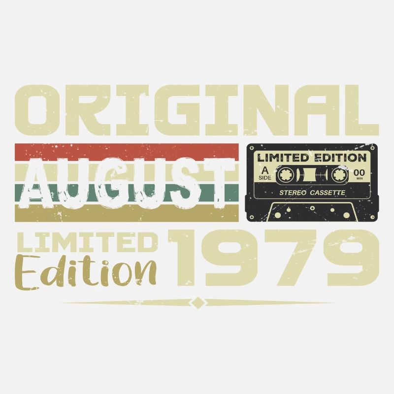 August 1979 - Born August 1979 Built August 1979