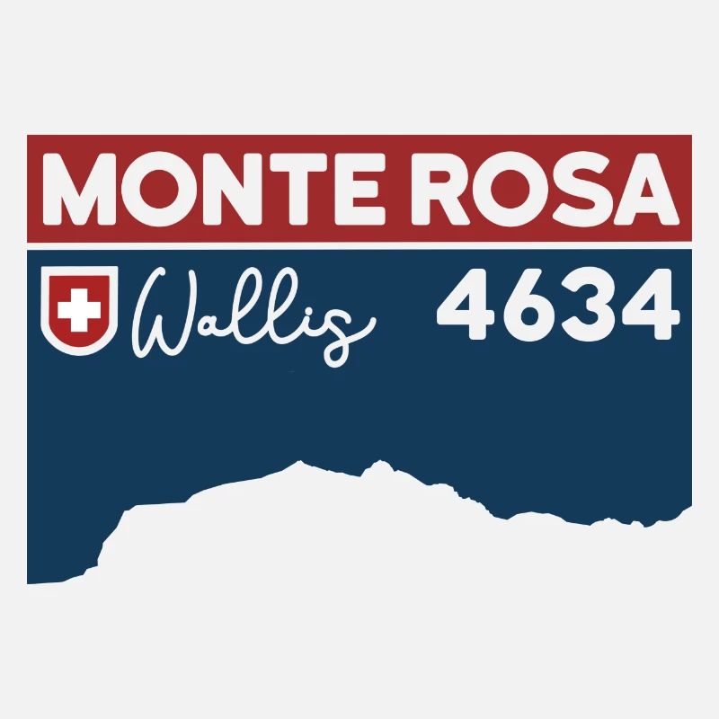 Monte Rosa Massiv Dufourspitze Wanderung Wallis
