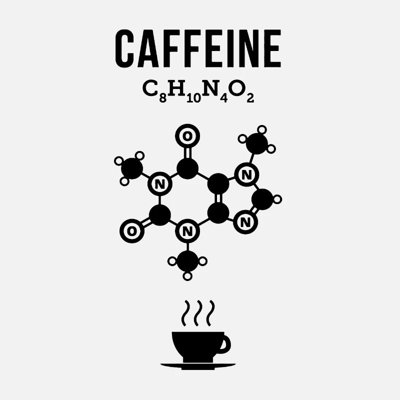 Coffee - Chemistry Caffeine Molecules Caffeine