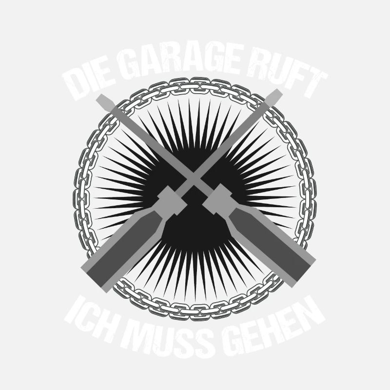 Die Garage Ruft Hobby Werkeln Basteln Werkzeug