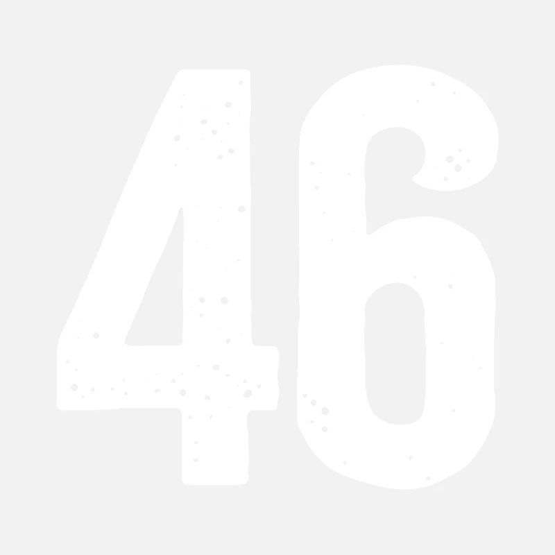 46 Numéros Blanc