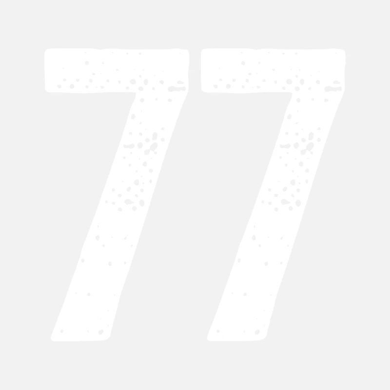 77 Numéros Blanc