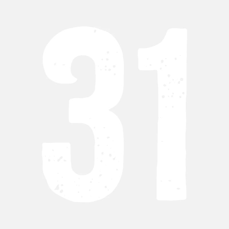 31 Numéros Blanc