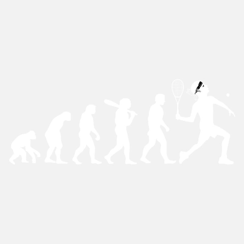Corse Joueur De Squash Evolution