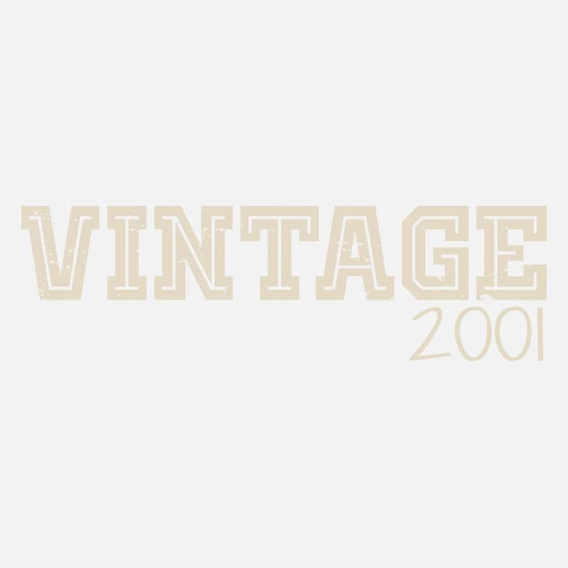 Vintage 2001 Original 2001 Retro 2001 Gift 2001